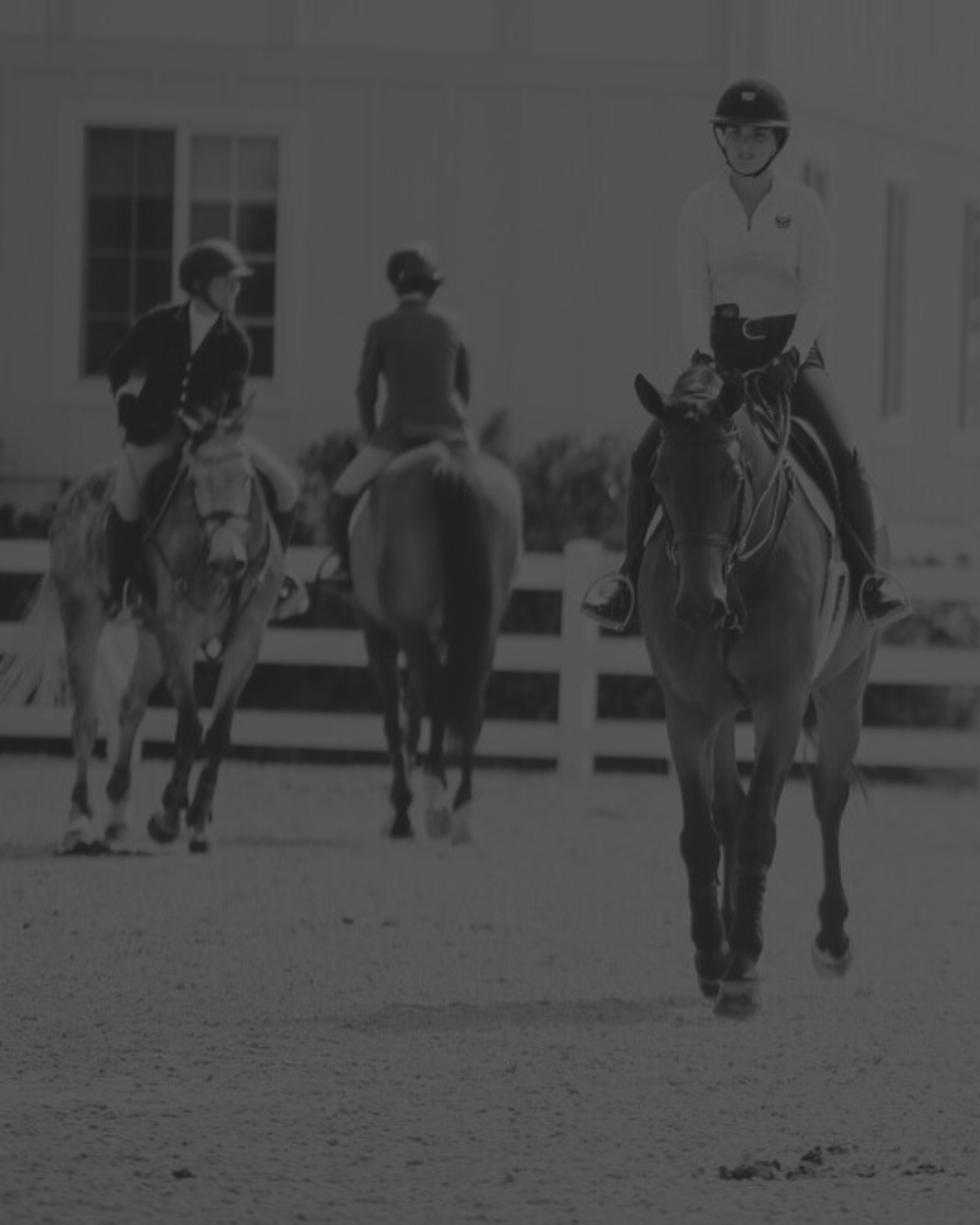 Riding in a busy Warm Up Dressage Warm Up Tips